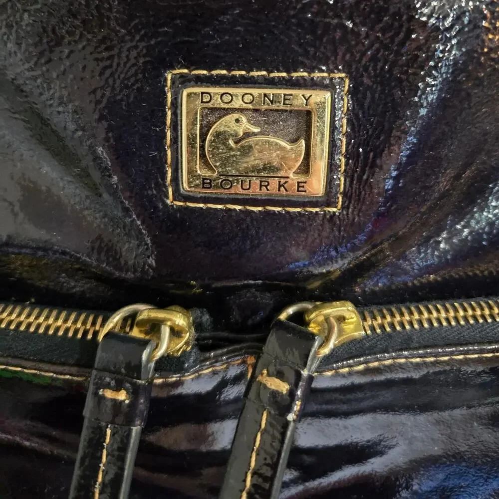 Vintage navy dooney bourke